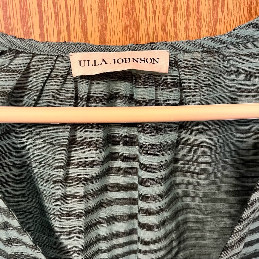 ULLA JOHNSON OPHELIA STRIPED BLOUSE - Picture 7 of 9